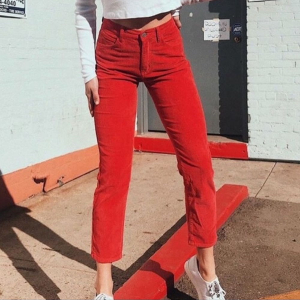 Red Jane corduroy